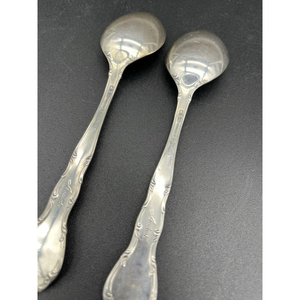 Sterling Silver Andante Teaspoon Set By Gorham Silver 2 Pieces